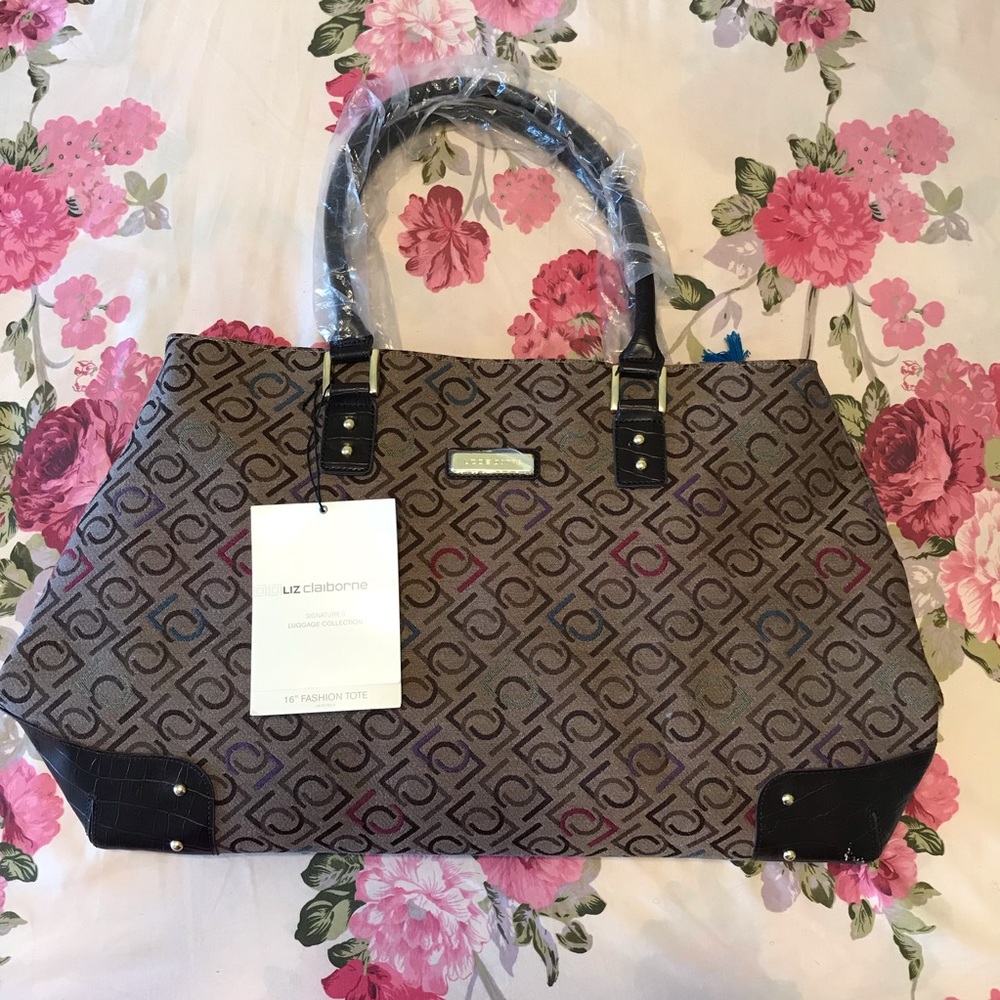 NEW Liz Claiborne SIGNATURE II travel tote